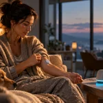 Editorial illustration: Healthcare in 2040: diagnosis at home