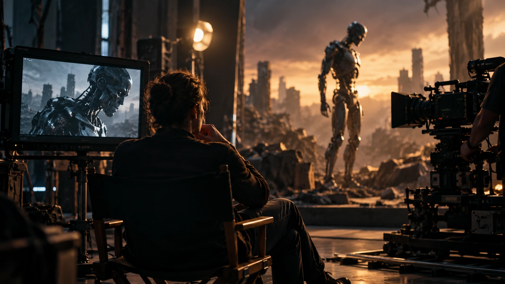 Editorial illustration: Why Hollywood keeps making killer robot films