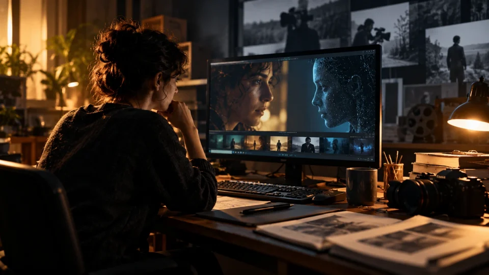 Editorial illustration: Five documentaries about AI worth your evening