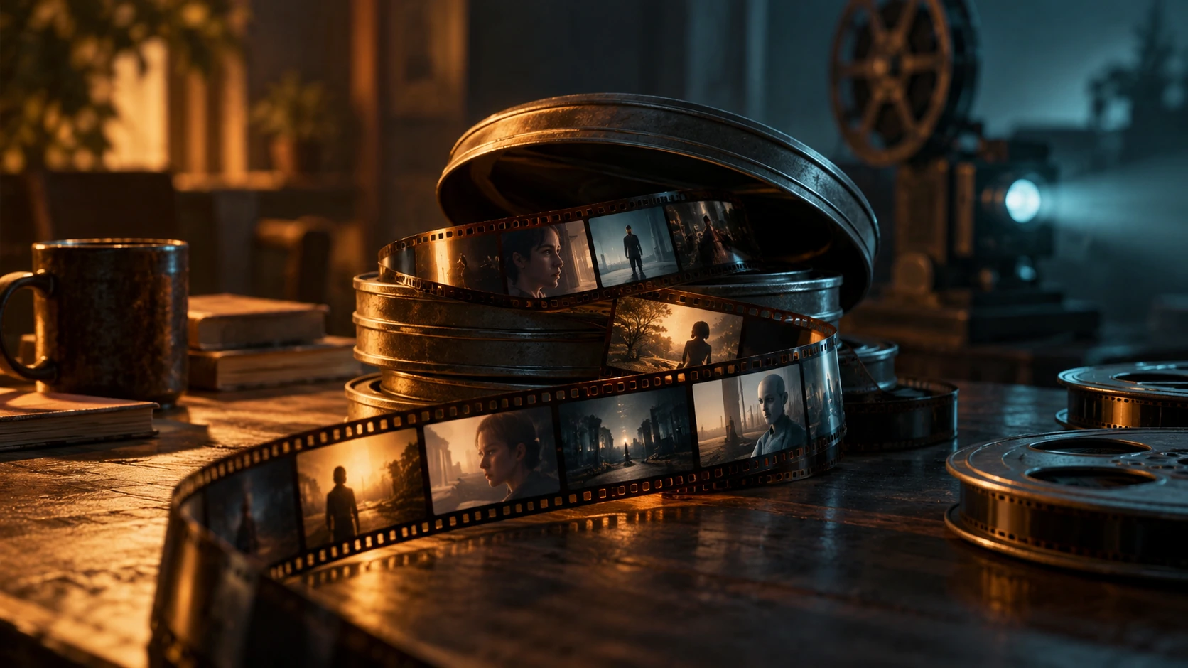 Editorial illustration: The quiet AI films you probably missed