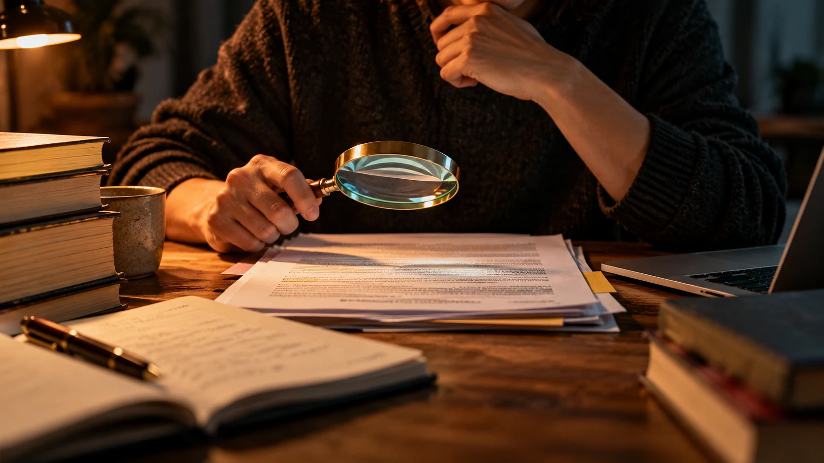 Editorial illustration: How to check whether AI-written content is accurate