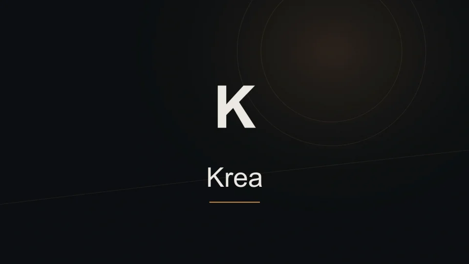 Krea tool identity