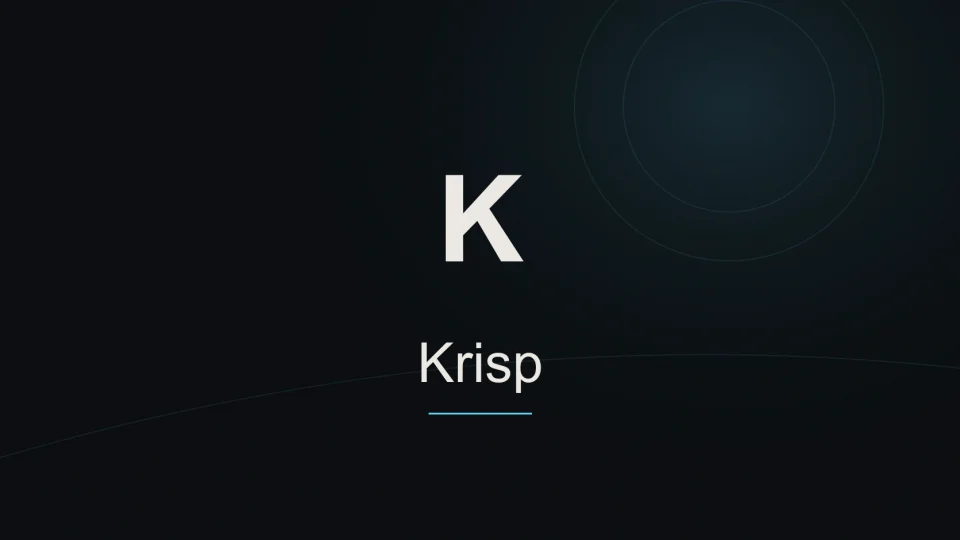 Krisp tool identity