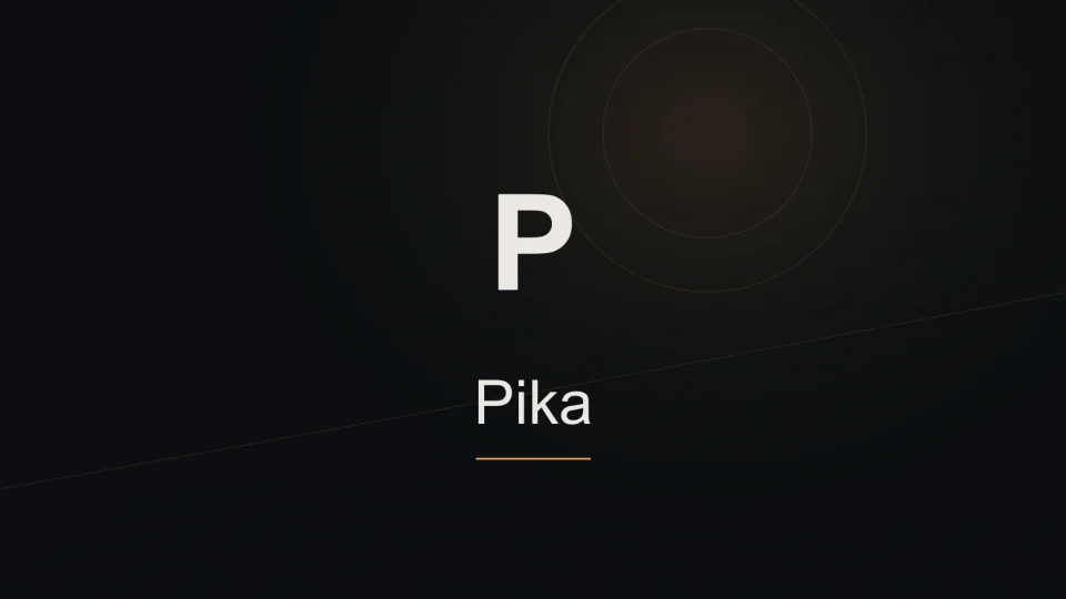 Pika tool identity