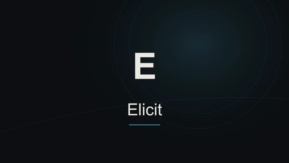 Elicit tool identity