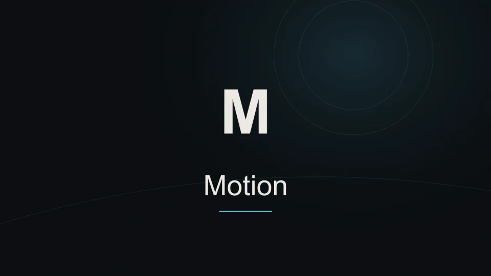 Motion tool identity