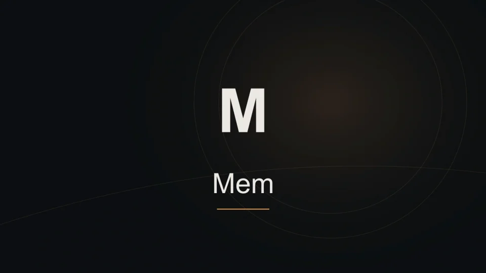 Mem tool identity