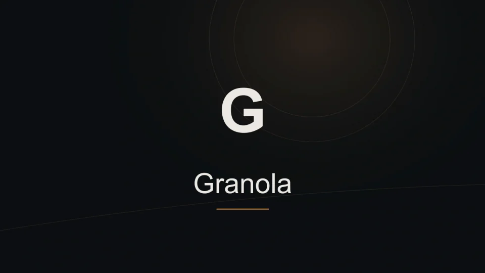 Granola tool identity